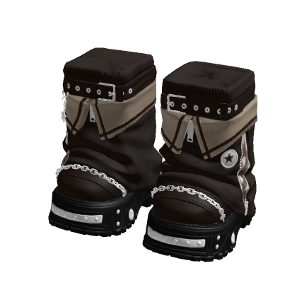 Y2K Stylish Arctic Boots Brown