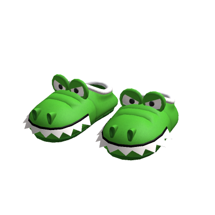 Alligator Slippers