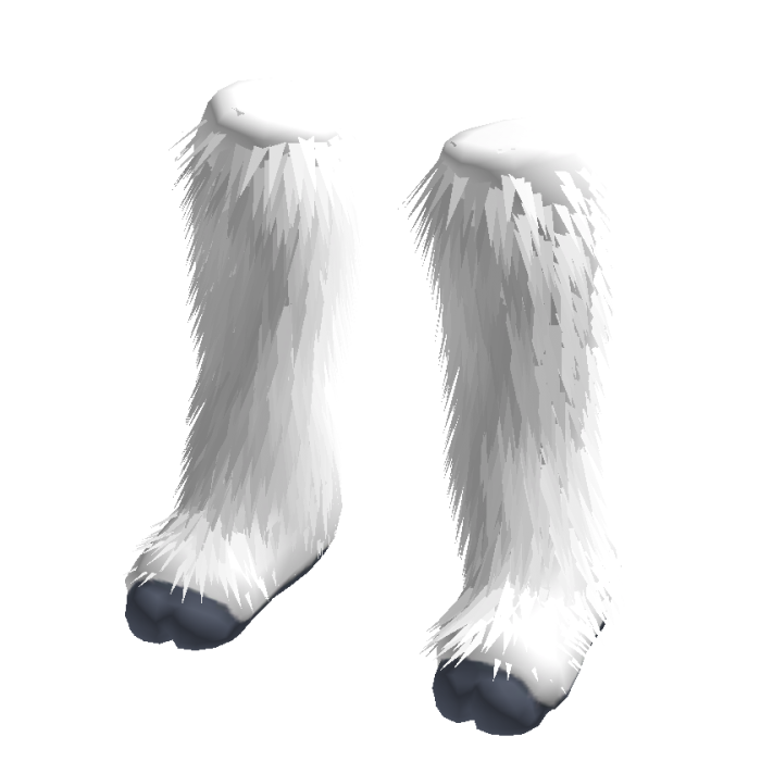 Goat Sheep Hoof Shoes In White Blue