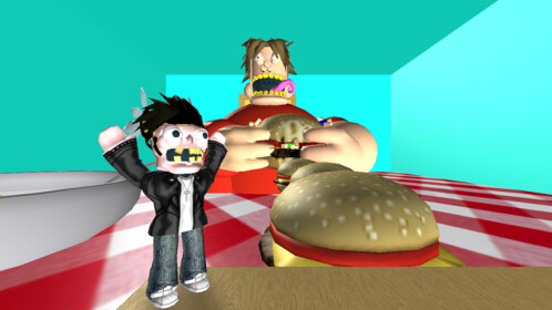 Roblox Adventures - ESCAPE THE FAT, TINY AND GIANT ROBLOX GUESTS