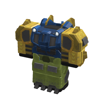 Roblox Item Noob Yellow Cyber Armor