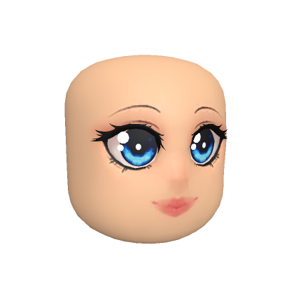 Roblox Item Elegant Princess Head (Blue Eyes) 