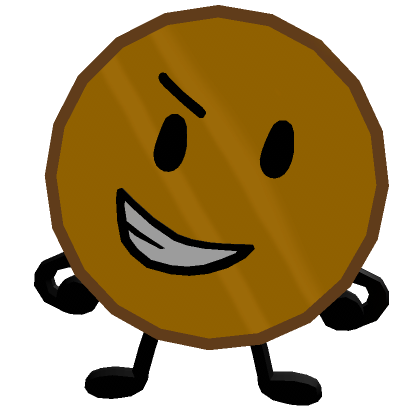 Coiny shoulder pal from BFDI / BFB's Code & Price - RblxTrade