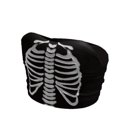 skeleton black tube top | Roblox Item - Rolimon's