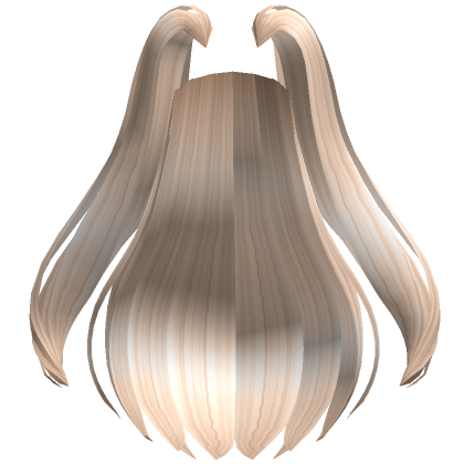 Long Hair Extensions w/ Pigtails in Black's Code & Price - RblxTrade