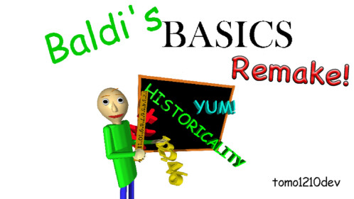 Baldi's Basics Remake Jeu - Roblox