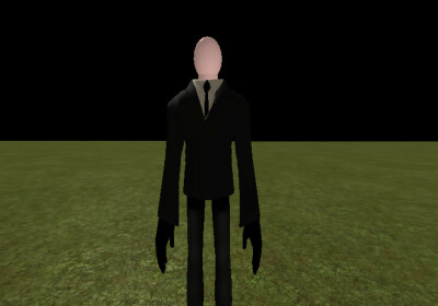 become slender man - Roblox