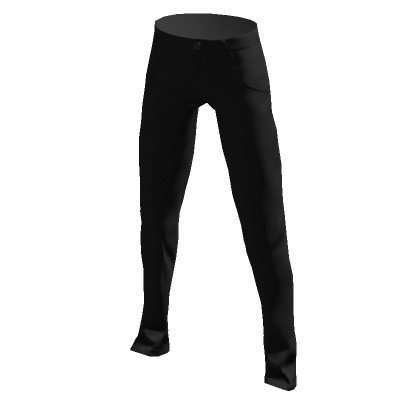 Roblox Item Pants-Canvas-Black
