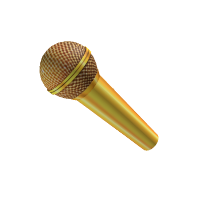 Golden Microphone - 24kGoldn's Code & Price - RblxTrade