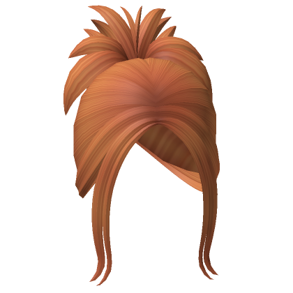 Ginger Spiky Y2K Bun Hair | Roblox Item - Rolimon's