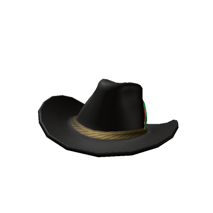 Black Cowboy Hat  Roblox Item - Rolimon's