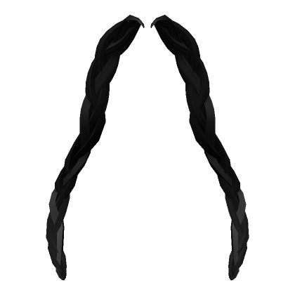 Long Flowy Black Braid Extensions Roblox