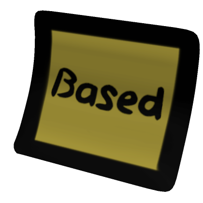 Based Sticky Note | Roblox Item - Rolimon's