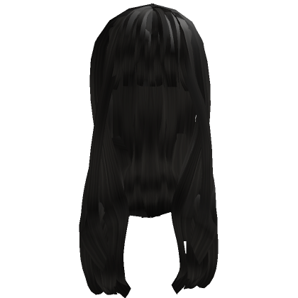 Black Emo Layered Hair's Code & Price - RblxTrade