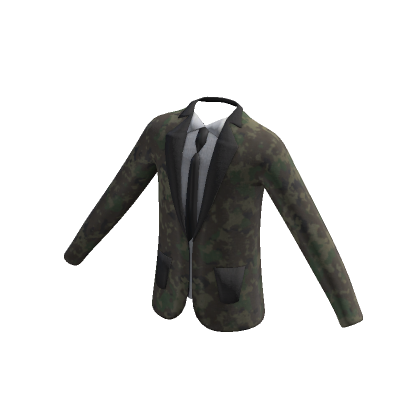 green camo suit's Code & Price - RblxTrade