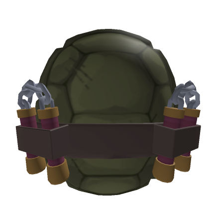 Modern Turtle Shell with Nunchucks | Roblox Item - Rolimon's