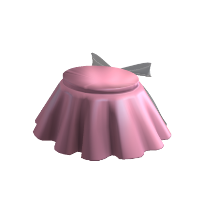 pink high waisted mini skirt Roblox