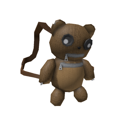 Brown Teddy Bear Backpack (1.0)'s Code & Price - RblxTrade