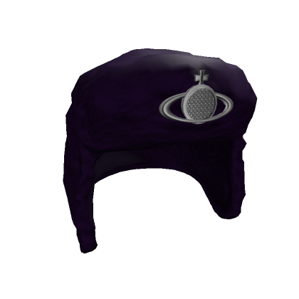 Roblox Item Y2K Purple Planet Ushanka