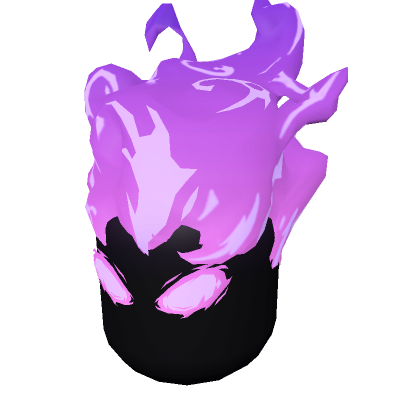 Roblox Item Head God of Purple Flames

