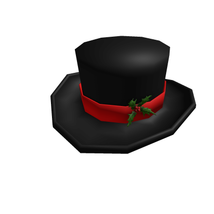 Holly Jolly Top Hat | Roblox Limited Item - Rolimon's