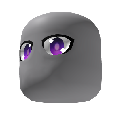 Mouthless Purple Eyed Anime - Roblox