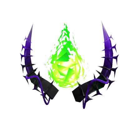 Green Poisoned Horns | Roblox Item - Rolimon's