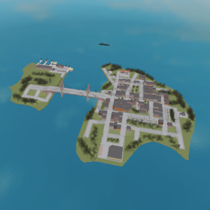 Seaside town