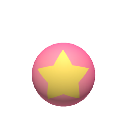 Roblox Item Cute Pink Star Bubblegum