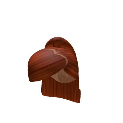 Roblox Item Doll Heart Swoop PonyTail In Ginger