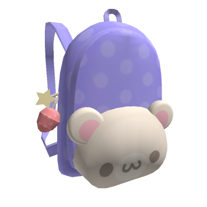 purple beary cute bag 1.0