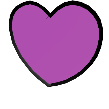 Cute Heart Purse Purple  Roblox Item - Rolimon's