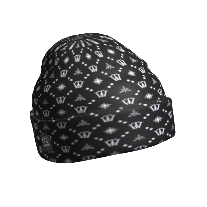 Black designer beanie sales