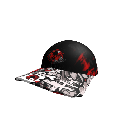 Red Cap With Graffiti's Code & Price - RblxTrade