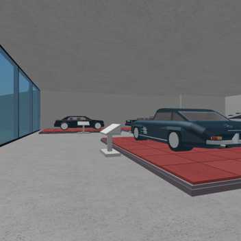 Salle d'exposition de voitures