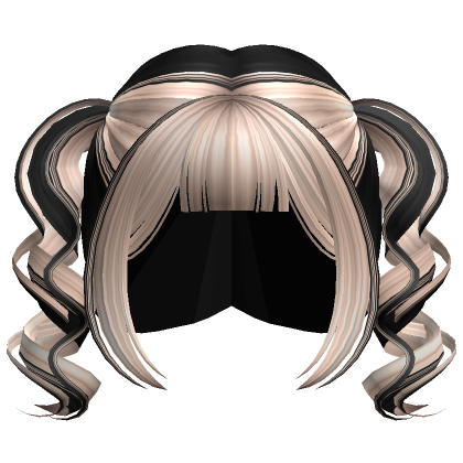 Long Cute Curly Blowout Hair (Halloween)'s Code & Price - RblxTrade