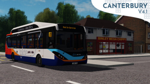 [UPDATE] Canterbury & District Bus Simulator V4.1 - Roblox