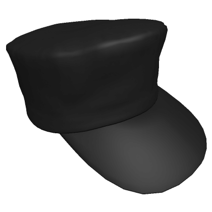 Cadet Cap (Black) | Roblox Item - Rolimon's