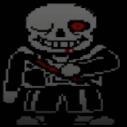 Weak Dust!Sans (Sprite)