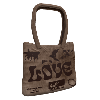 Y2K LOVE Shoulder Tote Bag (3.0)
