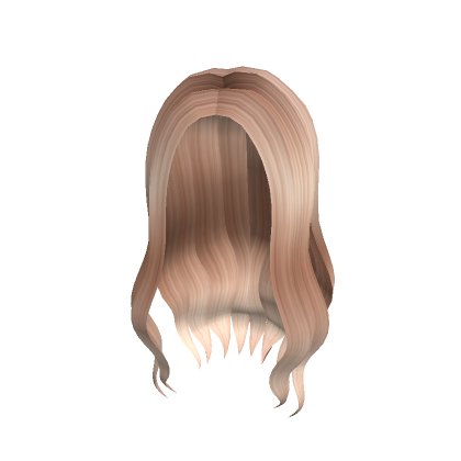 Blonde Long Aesthetic Flowy Middle Part's Code & Price - RblxTrade