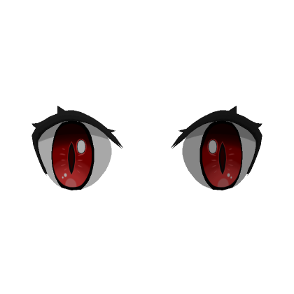 Roblox Item Red Estatic Cat Anime Eyes