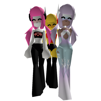 Escouade de Robots Anime Girls - Roblox