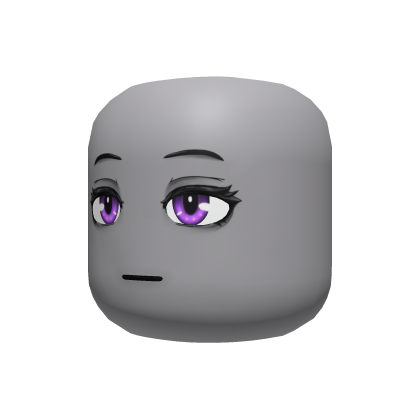 Purple Gothy Eyes - Dynamic Head