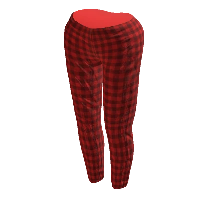 Red Plaid Pajama Pants | Roblox Item - Rolimon's