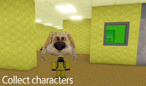 The backrooms in Roblox 