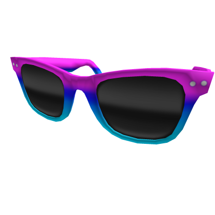 Roblox Item Pink and Blue Sunglasses - Royal Blood