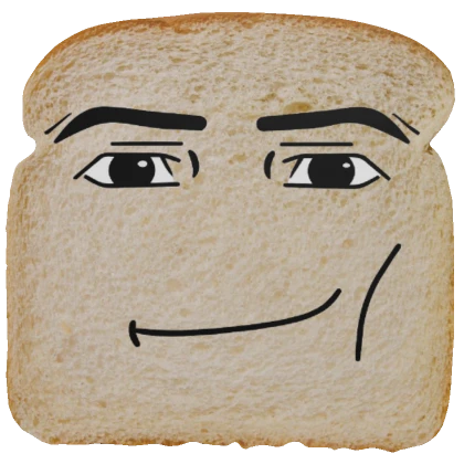 Bread Backpack With Man Face | Roblox Item - Rolimon's