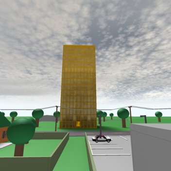 Big Tall Tower In Town Of Robloxia