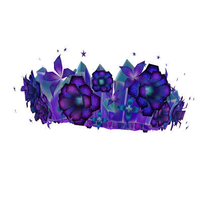 Roblox Item Galactic Garden Crystal Crown
